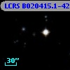 LCRS B020415.1-423737