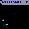LCRS B020431.1-421231