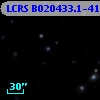 LCRS B020433.1-414130