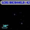 LCRS B020445.9-423305