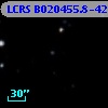 LCRS B020455.8-420118