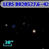 LCRS B020527.6-421455