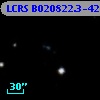 LCRS B020822.3-422725