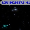 LCRS B020337.7-413902