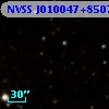 NVSS J010047+850746