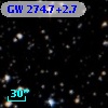 GW 274.7+2.7