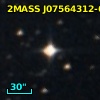 2MASS J07564312-6054348