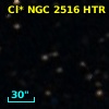 Cl* NGC 2516    HTR O33