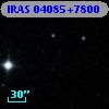 IRAS 04085+7800