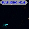 EUVE J0502-62.4