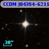 CCDM J04384-6211AB