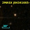 2MASX J04341665-6142017