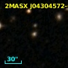 2MASX J04304572-6135383