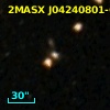 2MASX J04240801-6115233