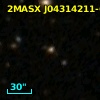2MASX J04314211-6118067