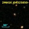 2MASX J04325850-6130051