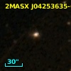 2MASX J04253635-6110180
