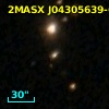 2MASX J04305639-6132304