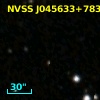NVSS J045633+783444