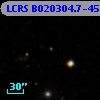 LCRS B020304.7-450857
