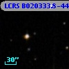 LCRS B020333.8-444118