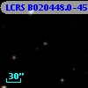 LCRS B020448.0-452918