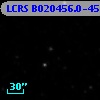 LCRS B020456.0-451326