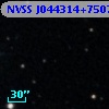 NVSS J044314+750706