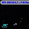 WN B0504.2+7450m