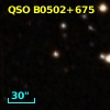 QSO B0502+675