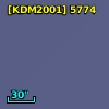 [KDM2001]  5774