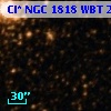 Cl* NGC 1818    WBT    2493