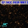 Cl* NGC 1818    WBT    3057
