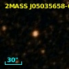 2MASS J05035658-6641567