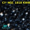 Cl* NGC 1818  KWBBE      85