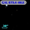 GAL 079.4-00.8