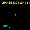 2MASS J20413421+3932389