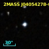 2MASS J04054278-6426465