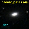 2MASX J04111365-6242521