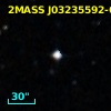 2MASS J03235592-6108266