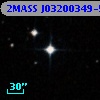2MASS J03200349-5835206