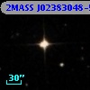 2MASS J02383048-5646589