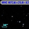 HVC 072.6+25.8-129