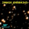 2MASX J09084345-6125271
