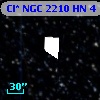 Cl* NGC 2210     HN       4