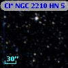 Cl* NGC 2210     HN       5