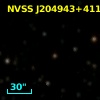 NVSS J204943+411814