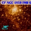 Cl* NGC 1850    FMB       6