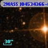 2MASS J04534366-6640105