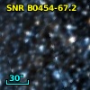 SNR B0454-67.2